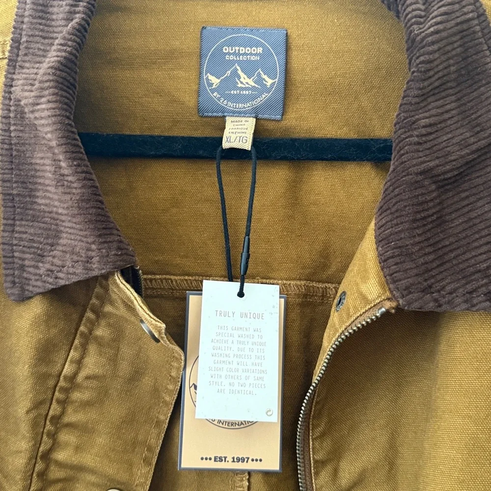 NWT 26 International Outdoor Collection Chore Jacket